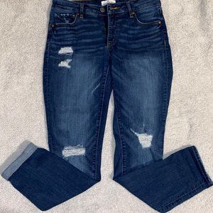 Loft Slim Pockets Curvy Skinny Jeans